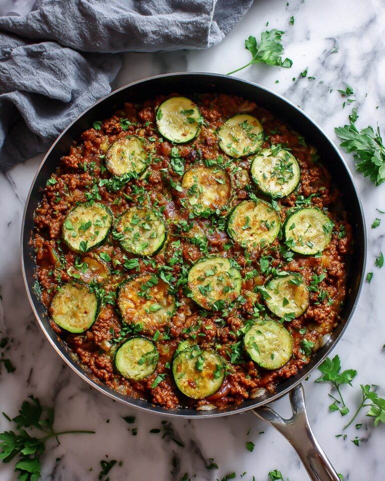 Ground Turkey and Zucchini Skillet Recipe