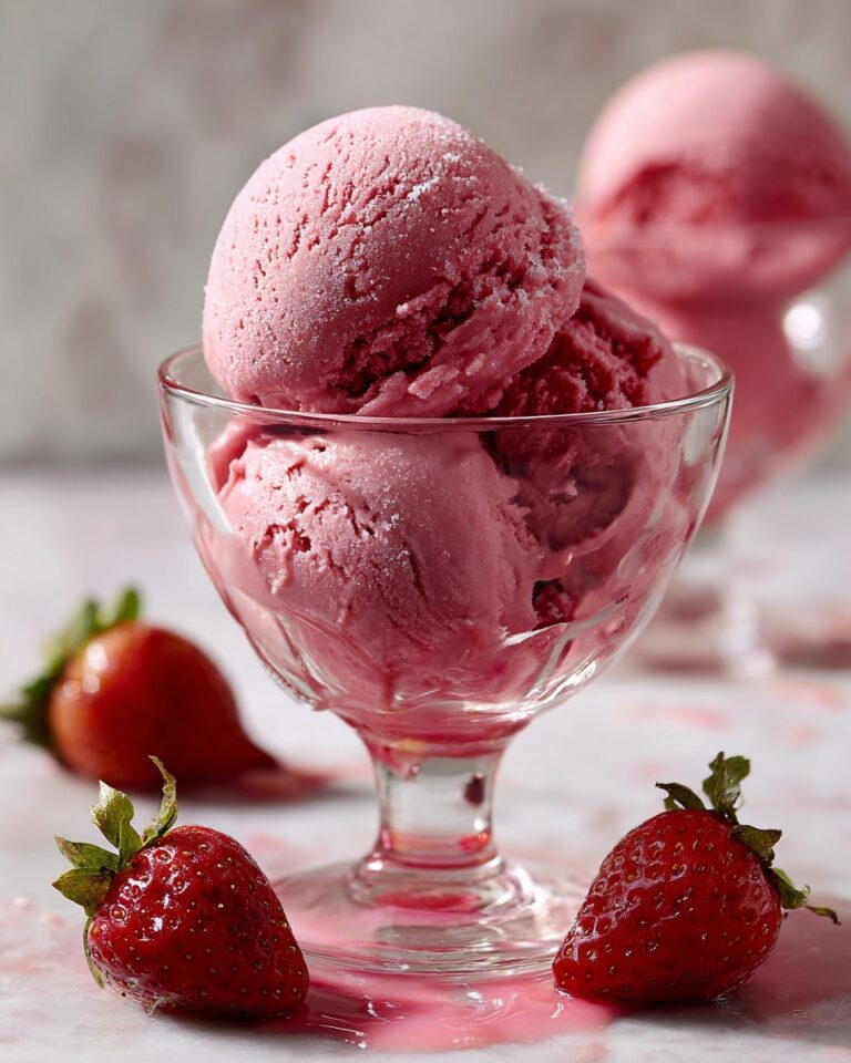 Refreshing Strawberry Sorbet Recipe