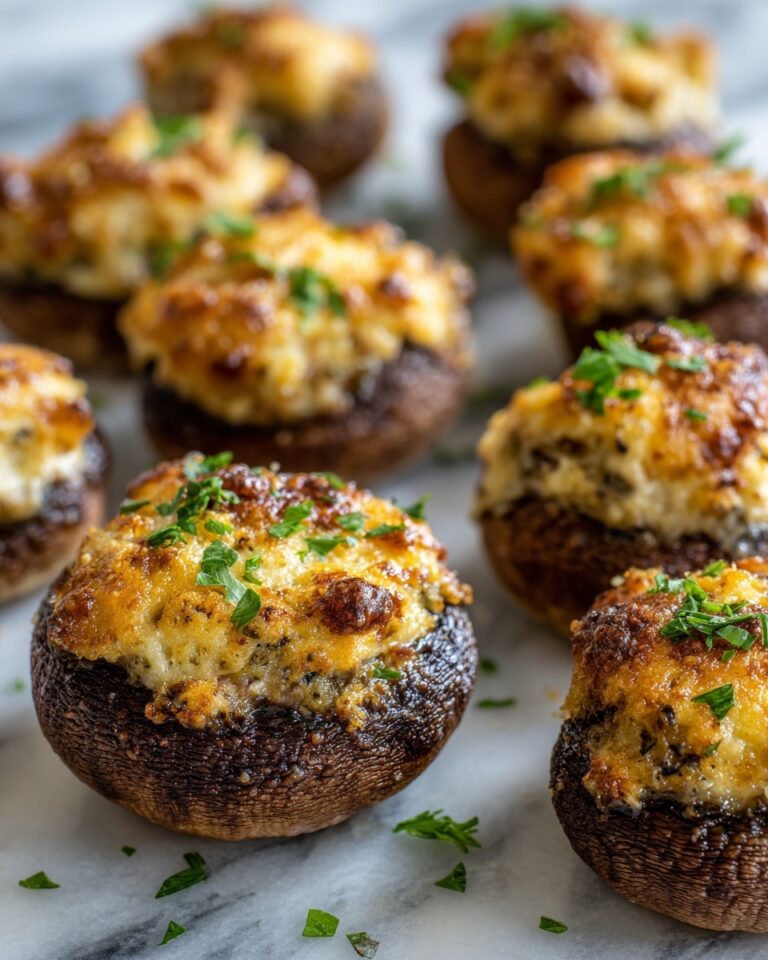 Crab Rangoon Stuffed Mushrooms Recipe
