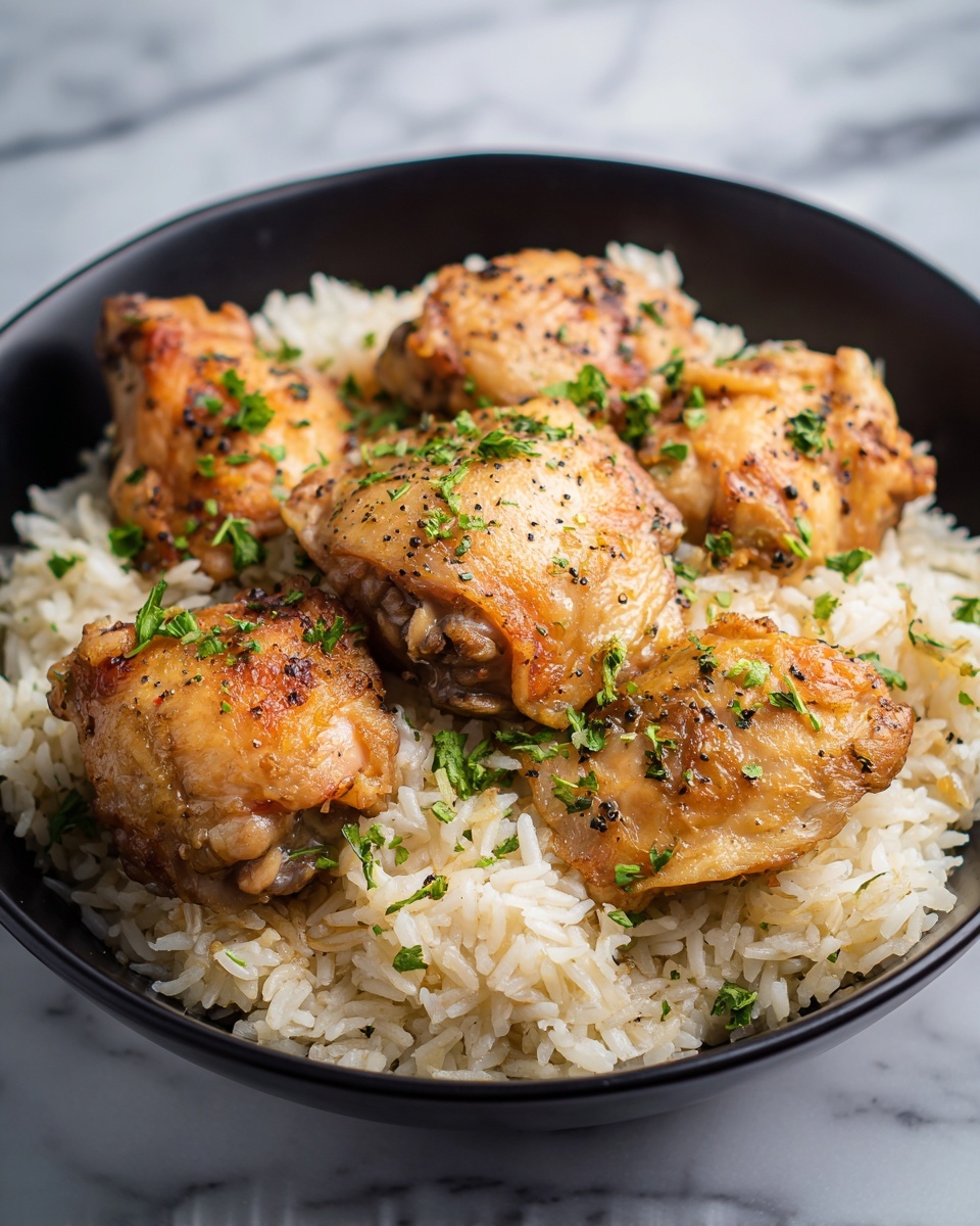 Forgotten Chicken and Rice Recipe - Recipe Image