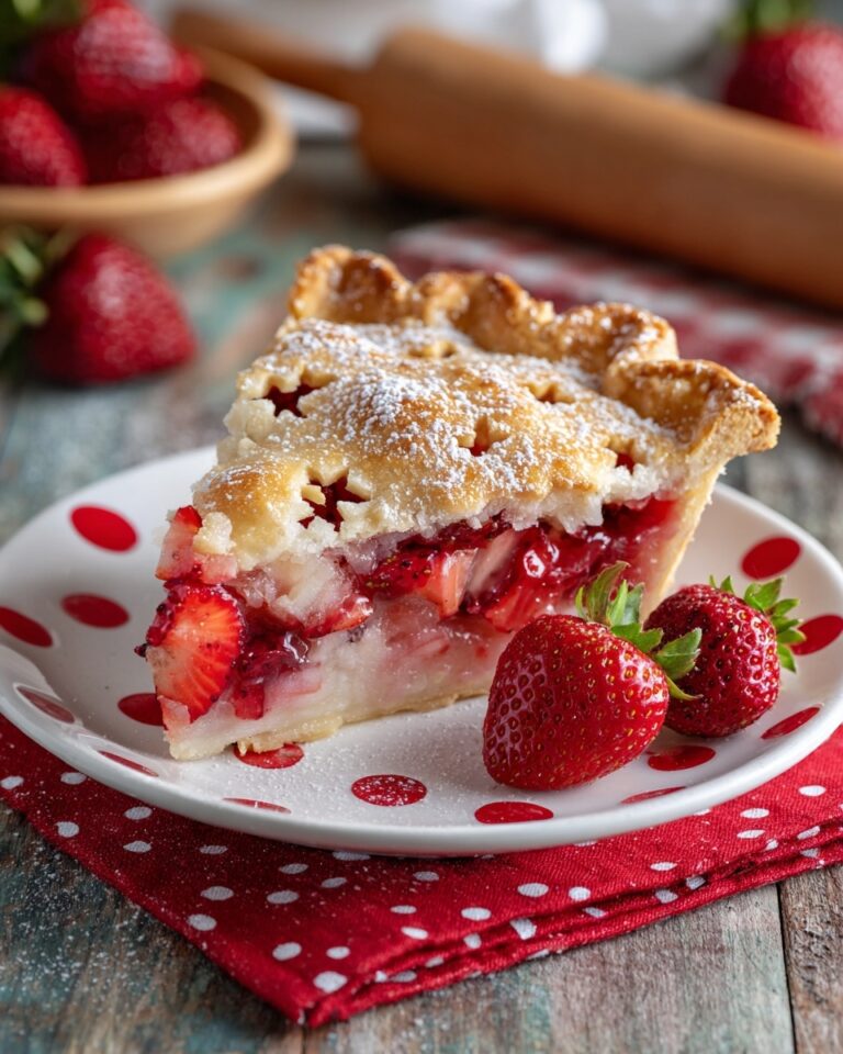 Strawberry Rhubarb Pie Recipe