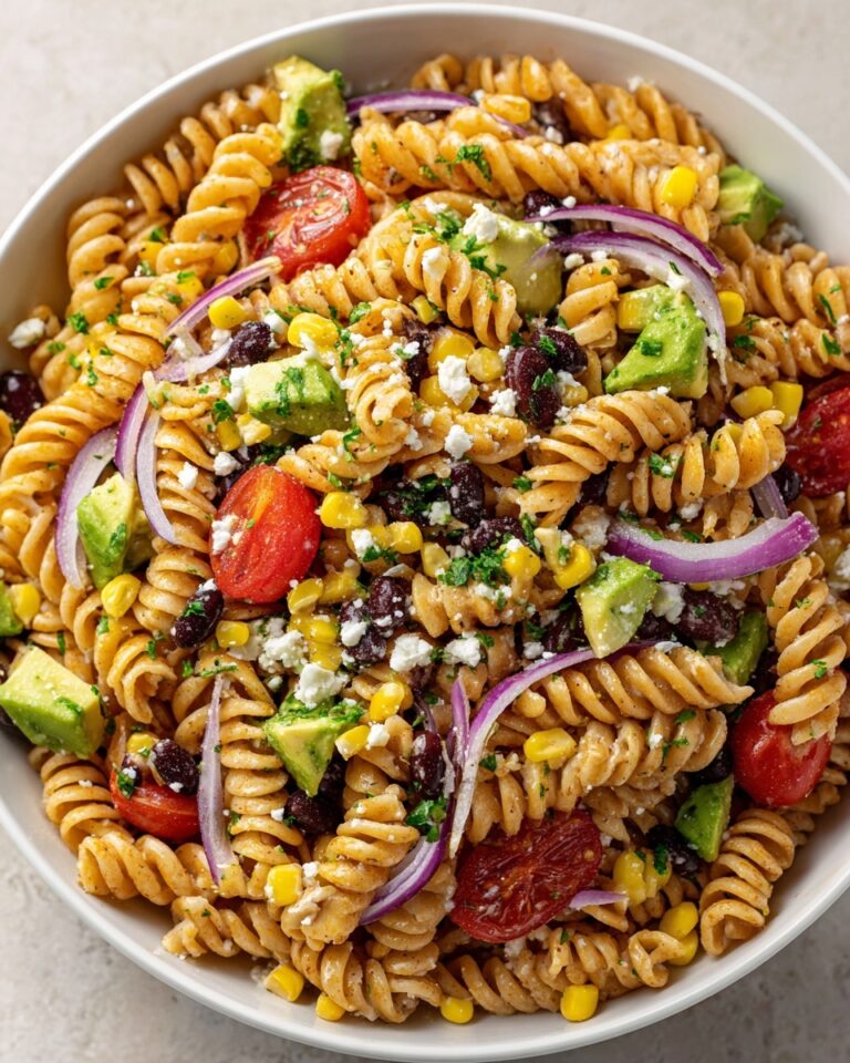 Mexican Pasta Salad With Creamy Dressing Recipe