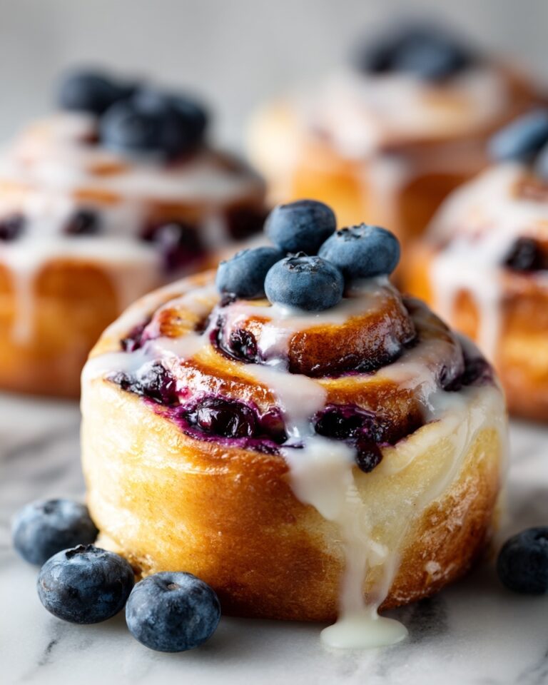 Homemade Blueberry Sweet Rolls Recipe
