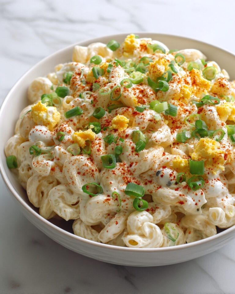 Deviled Egg Macaroni Salad: A Creamy, Tangy Delight Recipe