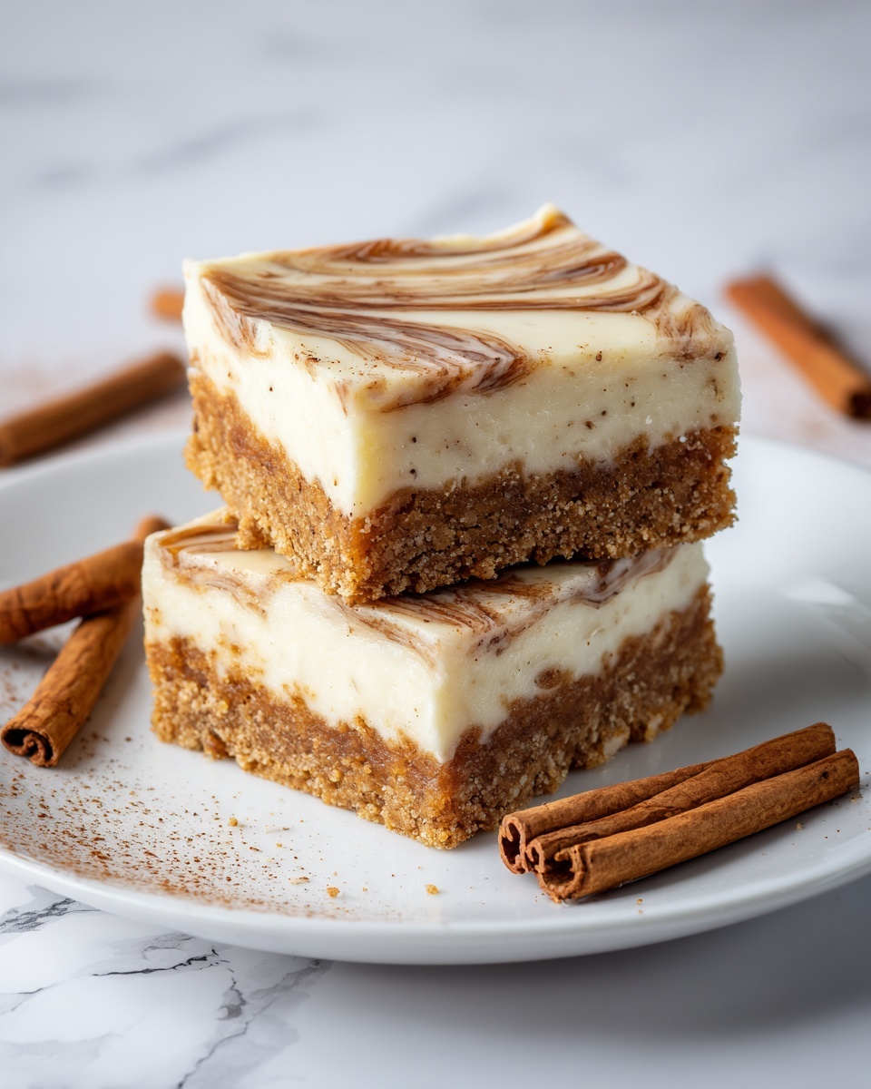 Indulgent Cinnamon Roll Blondies Recipe - Recipe Image