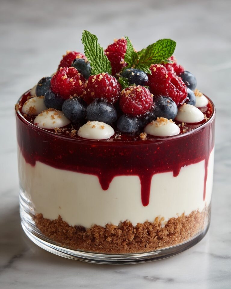 Red Velvet Trifle with White Chocolate Pudding and Mixed Berries Recipe