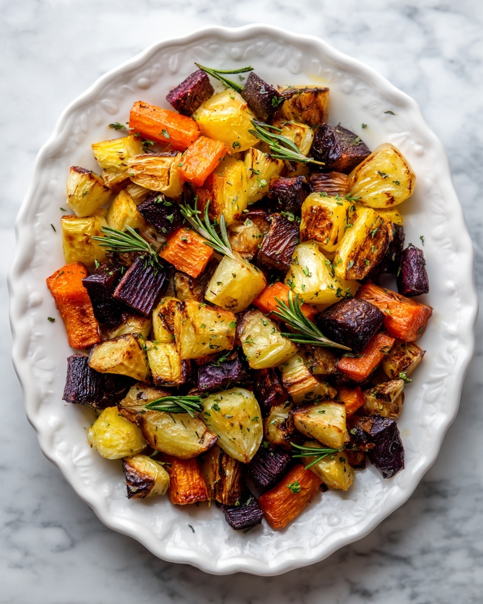 Roasted Root Vegetables with Rosemary Recipe - Recipe Image