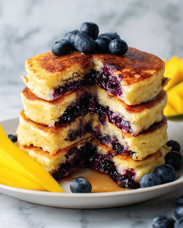 Blueberry Oatmeal Pancakes Recipe