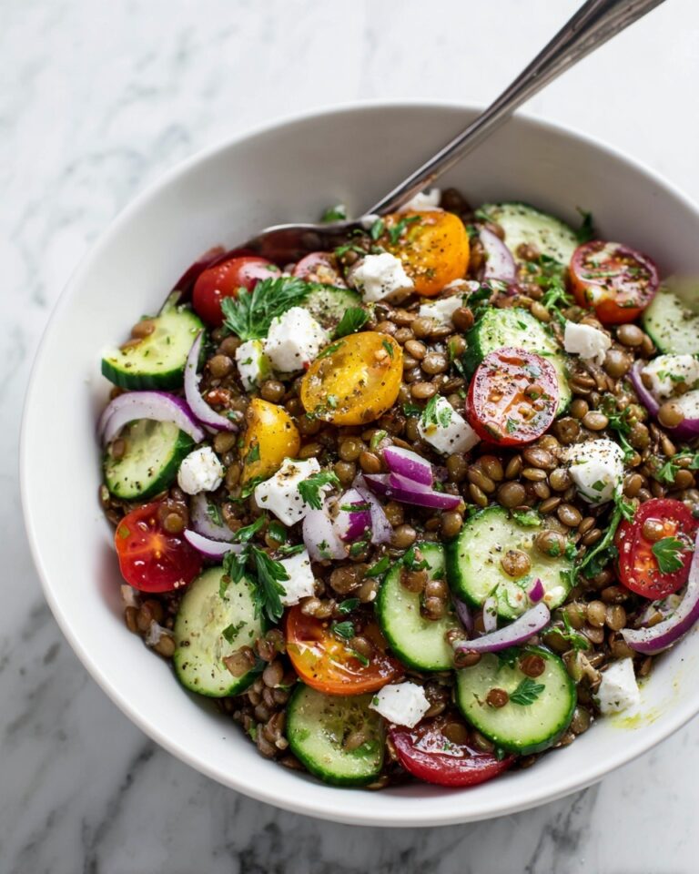 Mediterranean Lentil Salad Recipe
