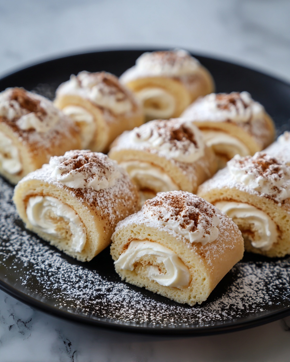 Banana Mochi Rolls Recipe - Recipe Image