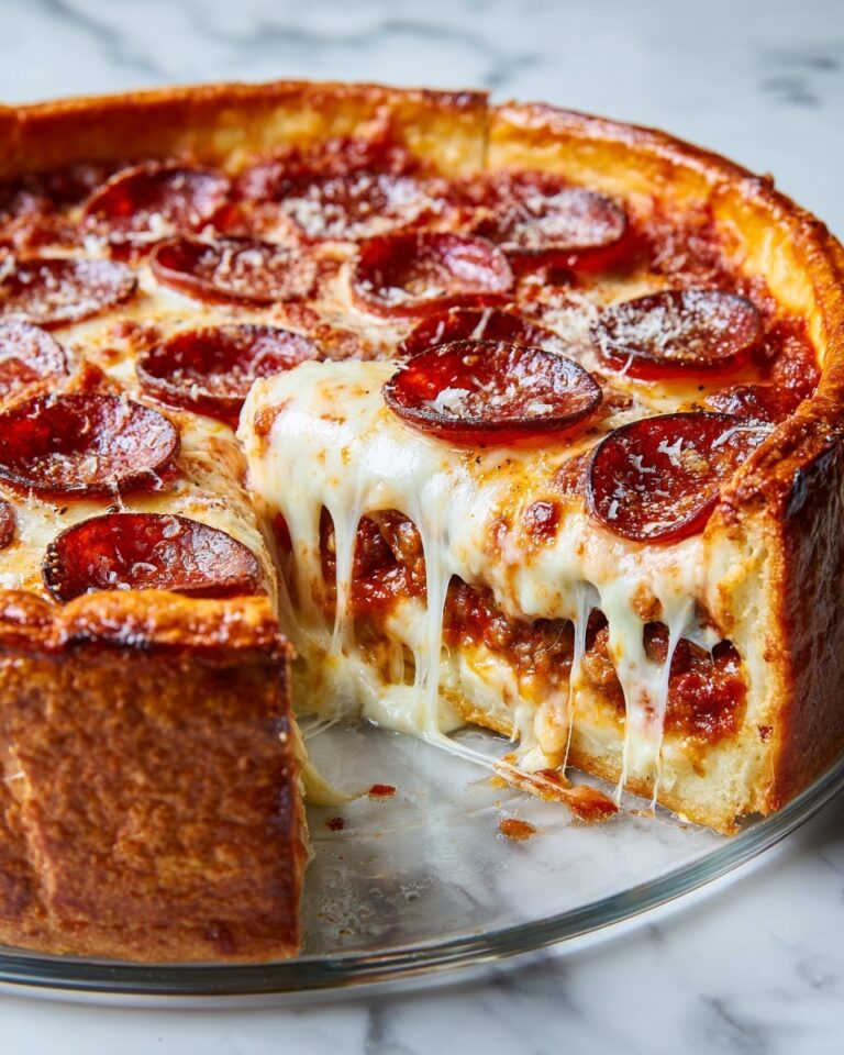 Pepperoni Pizza Layer Cake Recipe