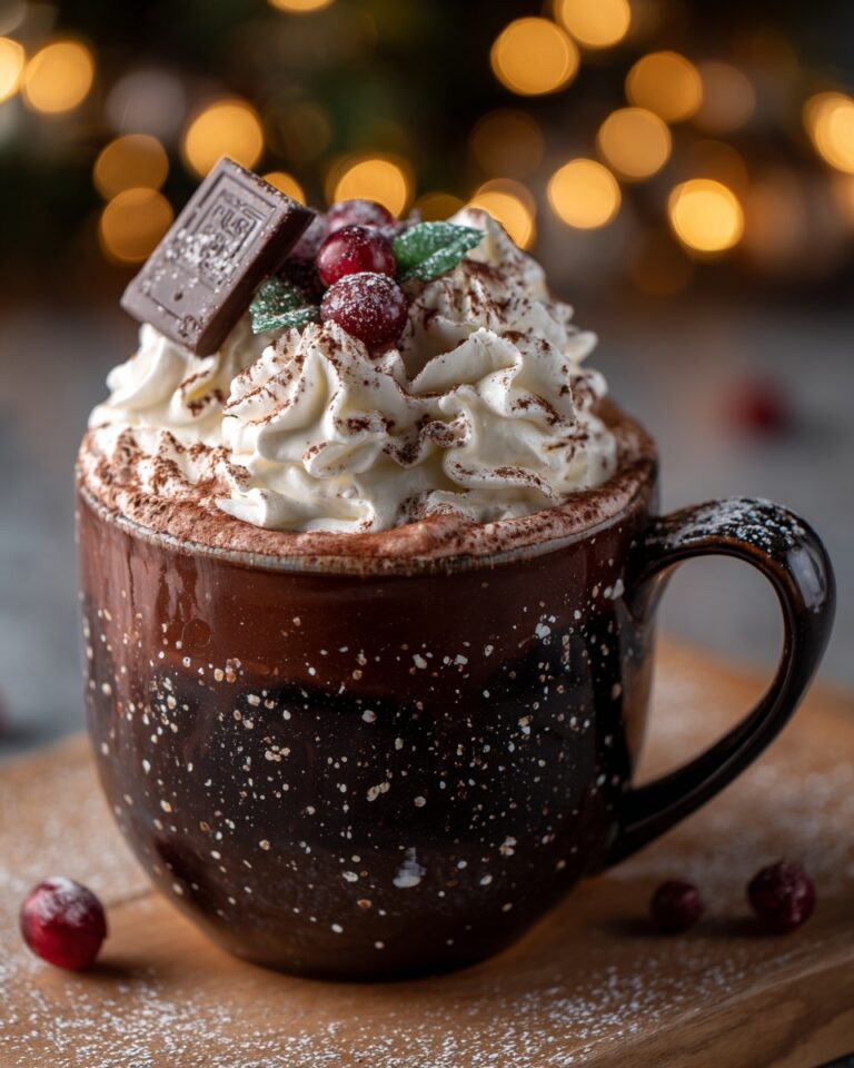 Santa’s Christmas Hot Chocolate Recipe