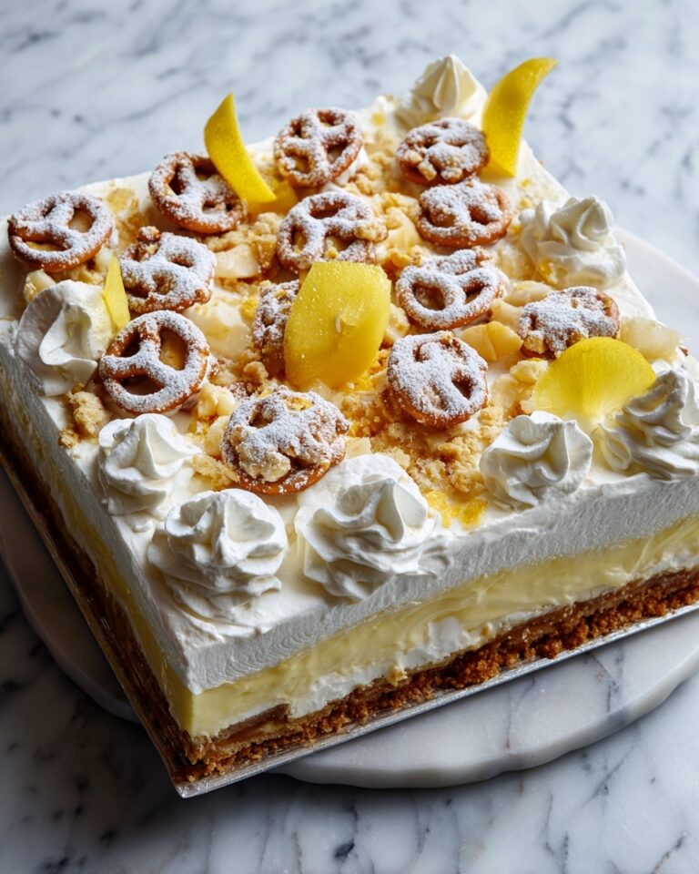 Lemon Pretzel Dessert Recipe