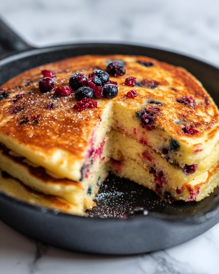 Crispy, Fluffy Oven-Baked Skillet Pancake Recipe