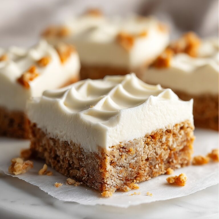 Carrot Cake Bars with Cream Cheese Frosting Recipe