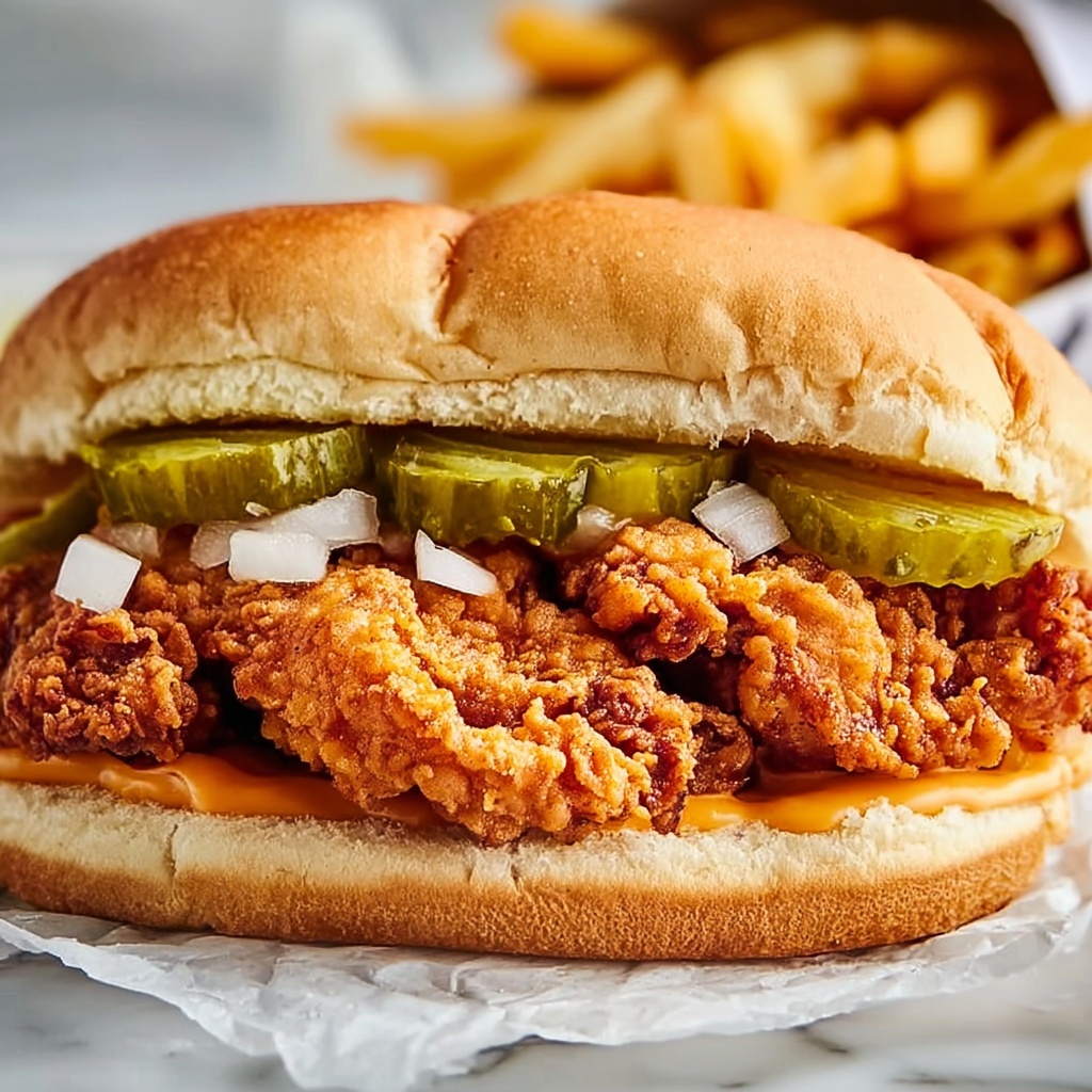 Nashville Hot Chicken Sandwich Recipe - Recipe Image