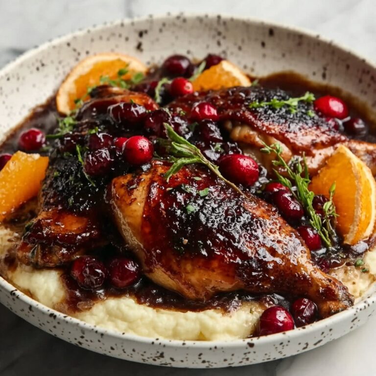 Cranberry Orange Chicken Recipe