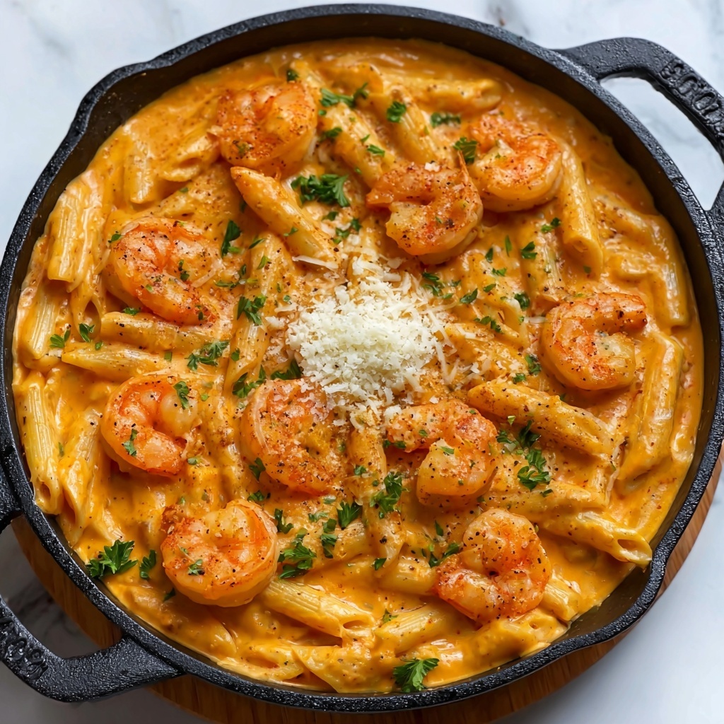 Creamy Cajun Shrimp Pasta Recipe - Recipe Image