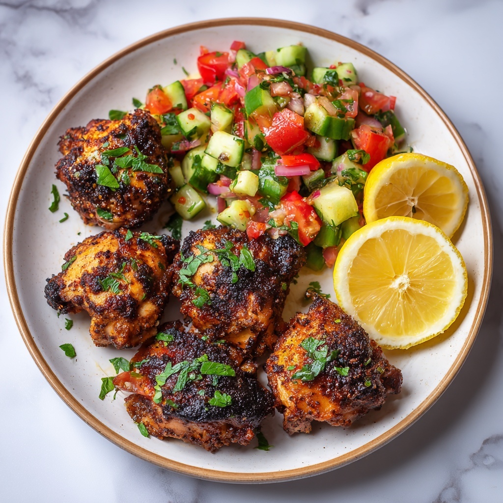 Juicy Pargiot: Quick Grilled Israeli Chicken Thighs Recipe - Recipe Image