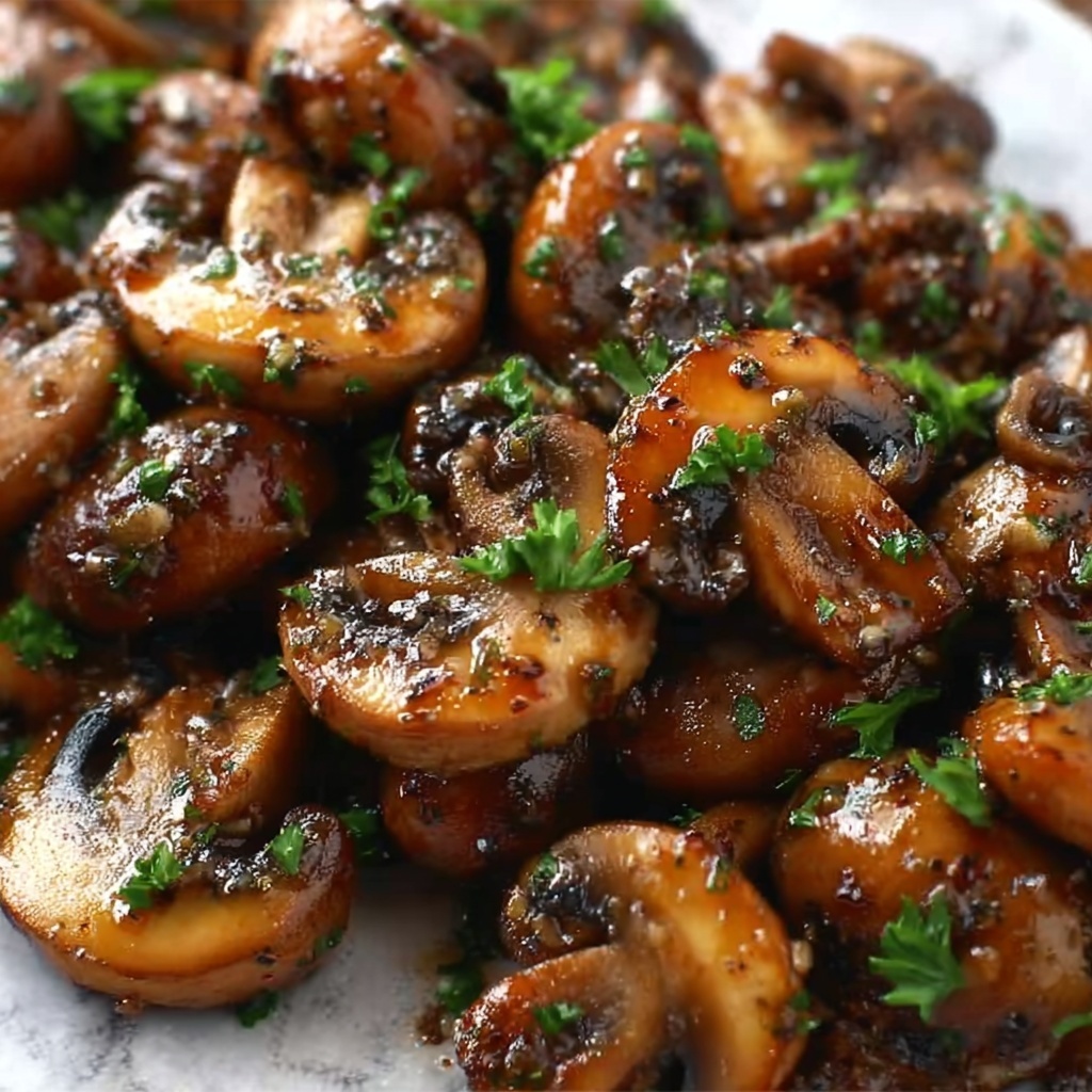 Pepper Chicken with Mushrooms Recipe - Recipe Image