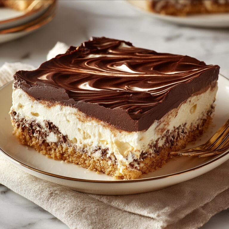 No-Bake Chocolate Eclair Cake Recipe