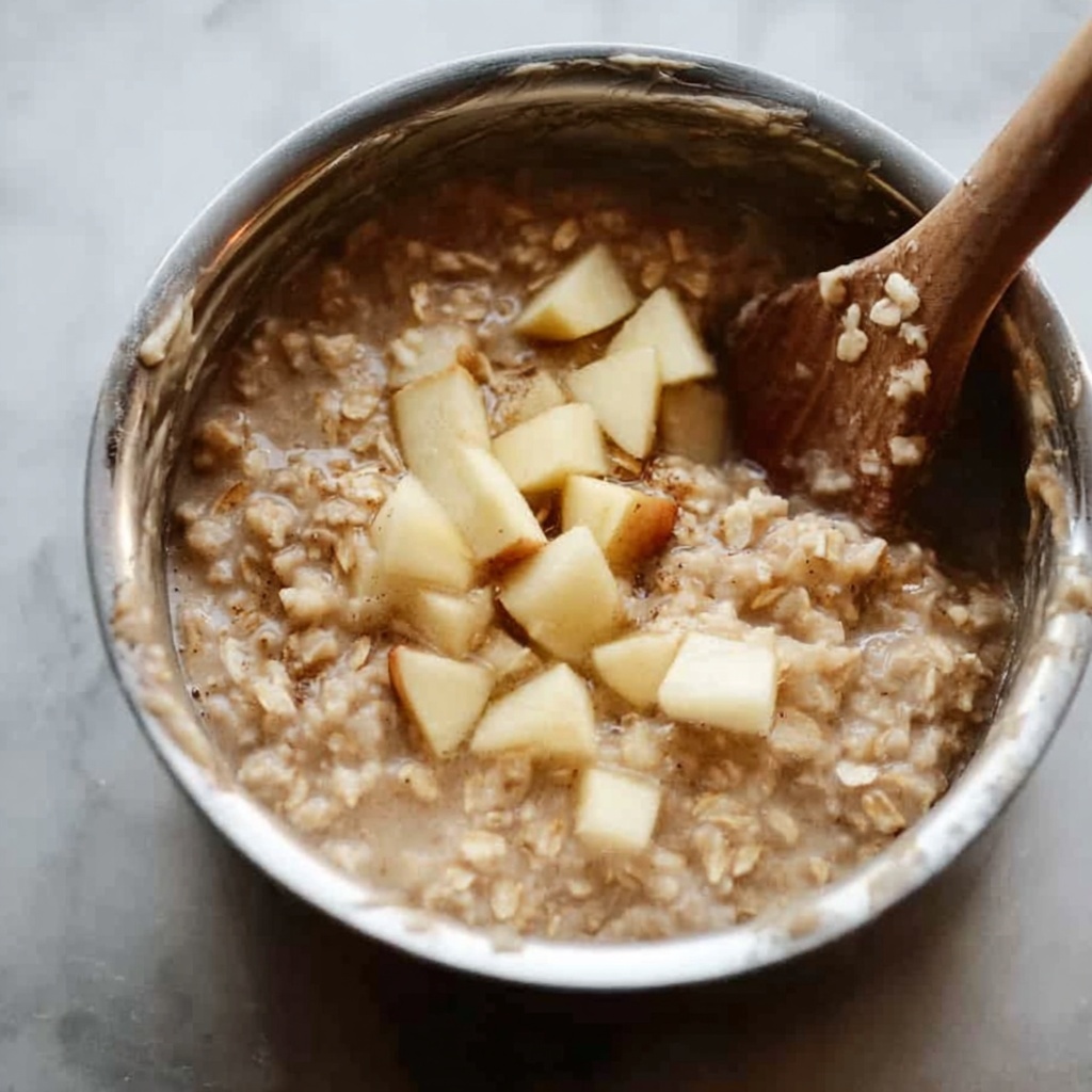 Apple Cinnamon Oatmeal on the Stove Recipe - Recipe Image