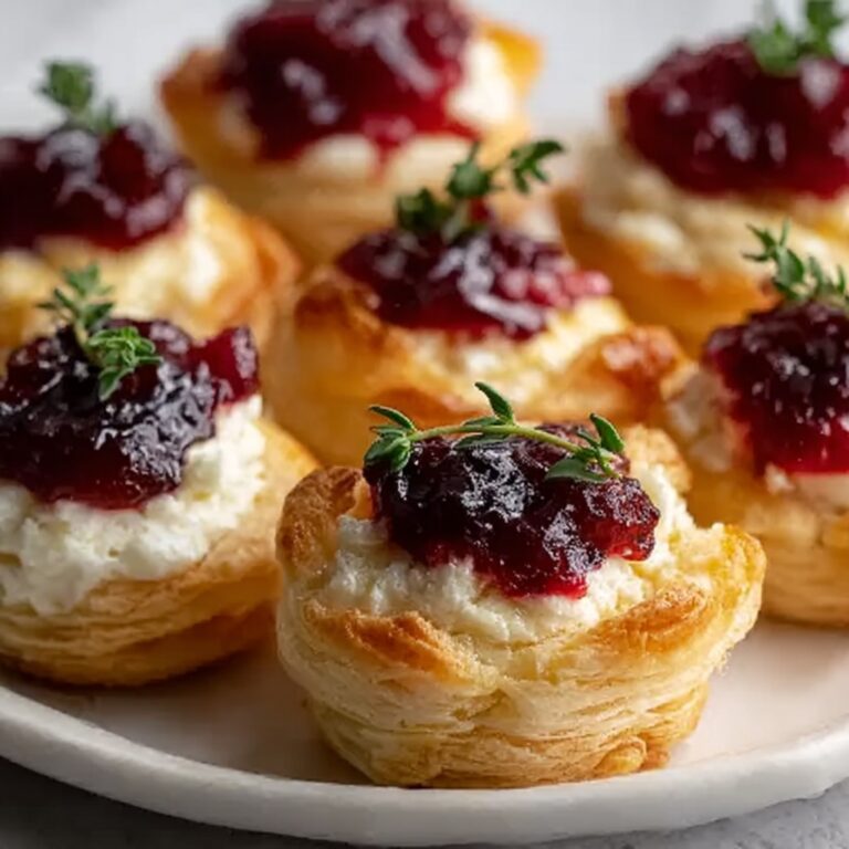 Cranberry Brie Bites Recipe