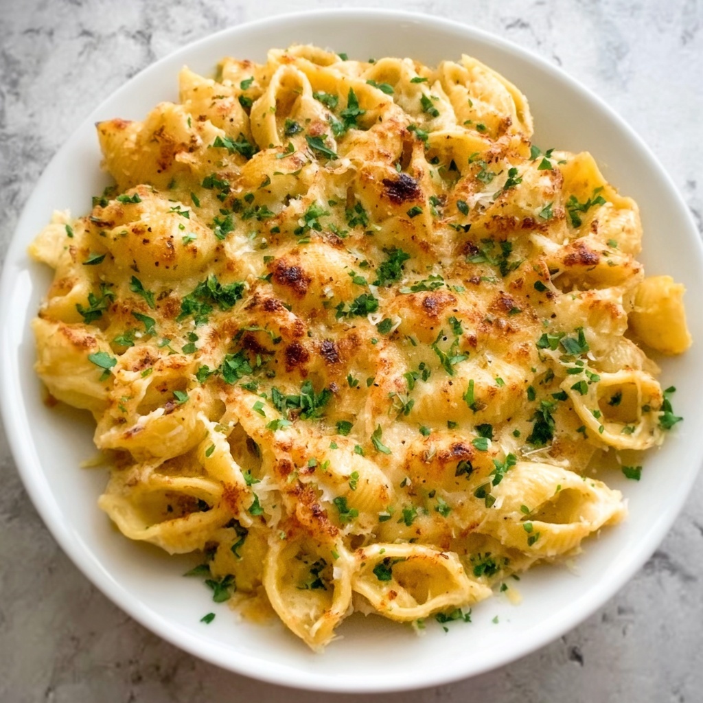 French Onion Creamy Pasta Recipe - Recipe Image