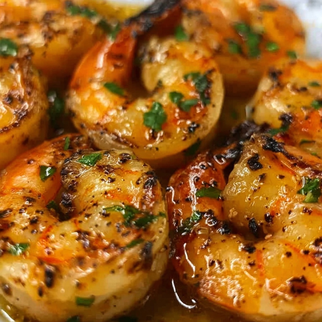 High Protein Honey Garlic Shrimp Recipe - Recipe Image