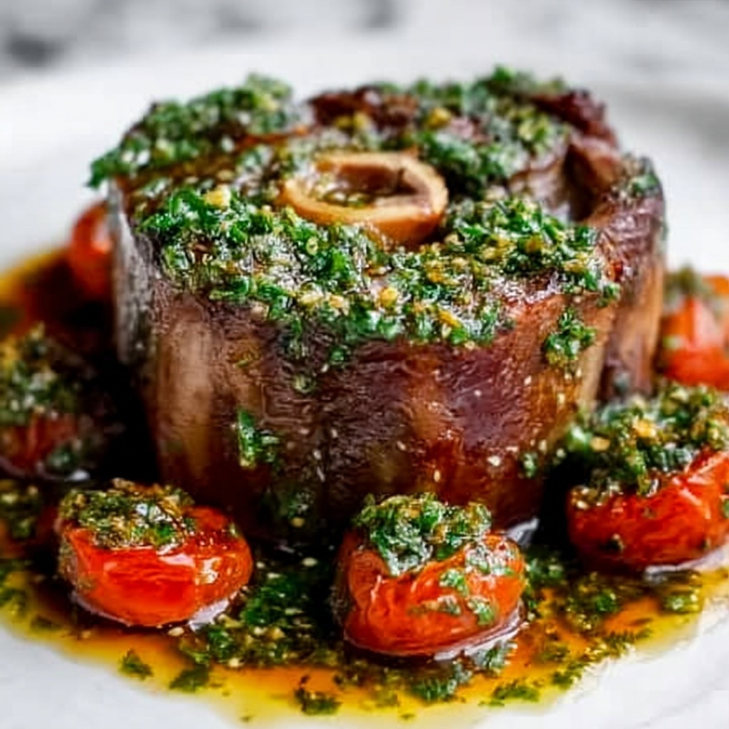 Veal Osso Buco with Beef Stock Reduction Recipe - Recipe Image