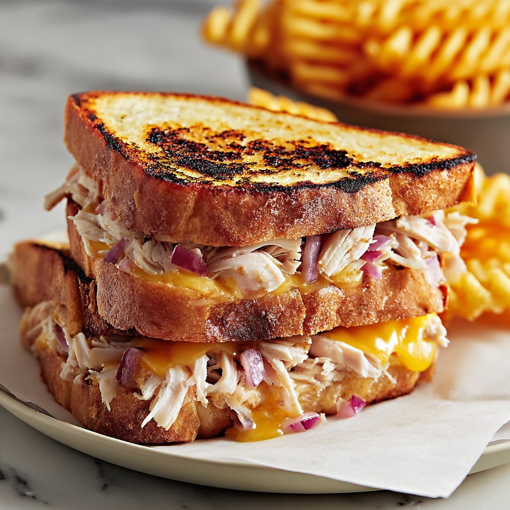 Grilled Turkey Reuben Sandwich Recipe - Recipe Image