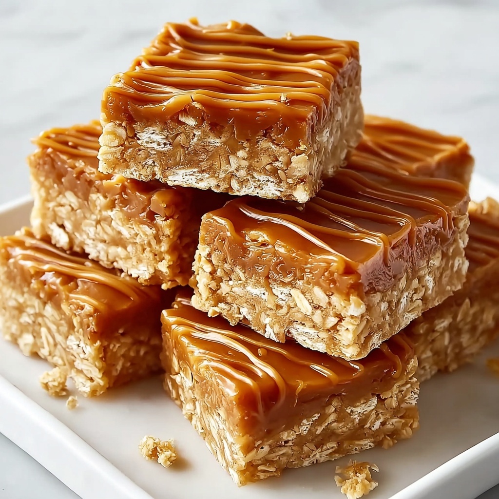 Peanut Butter Oatmeal Bars Recipe - Recipe Image