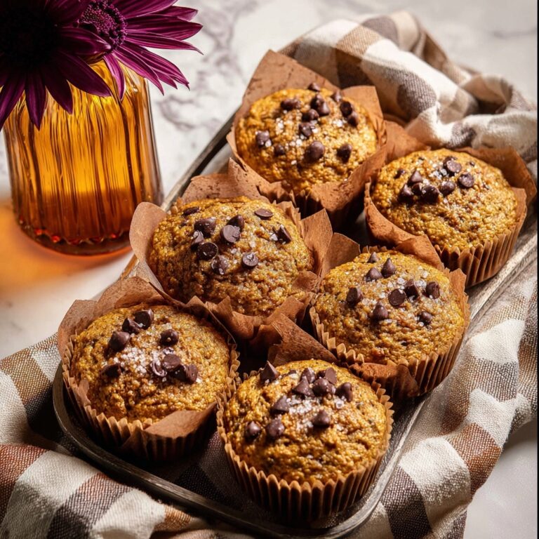 Blender Chocolate Chip Oatmeal Zucchini Muffins Recipe