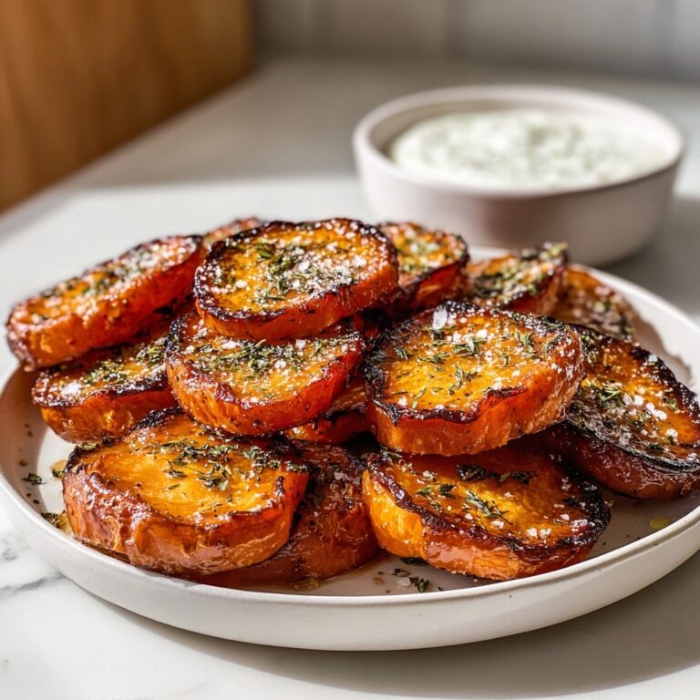 Crispy Smashed Sweet Potatoes Recipe