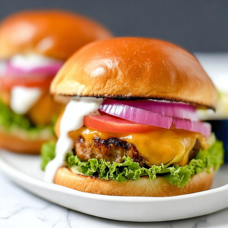 Chipotle Ranch Burgers Recipe