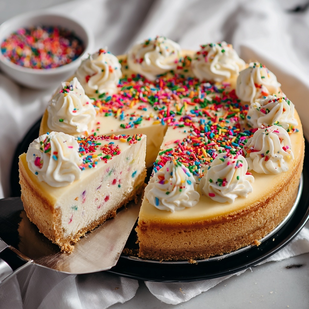 Sugar Cookie Cheesecake Recipe - Recipe Image