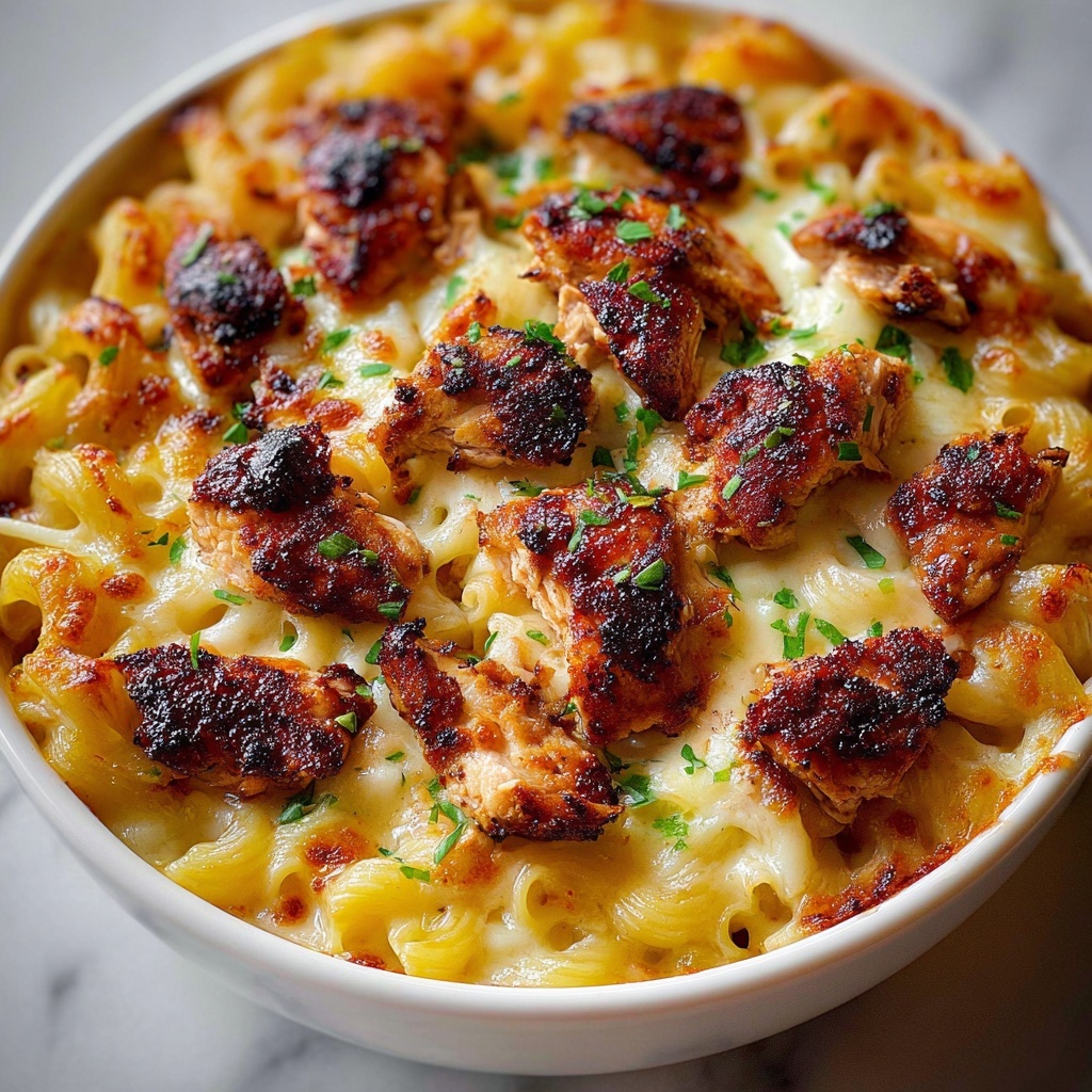 BBQ Chicken Mac and Cheese: A Delicious Twist on a Classic Comfort Food Recipe - Recipe Image