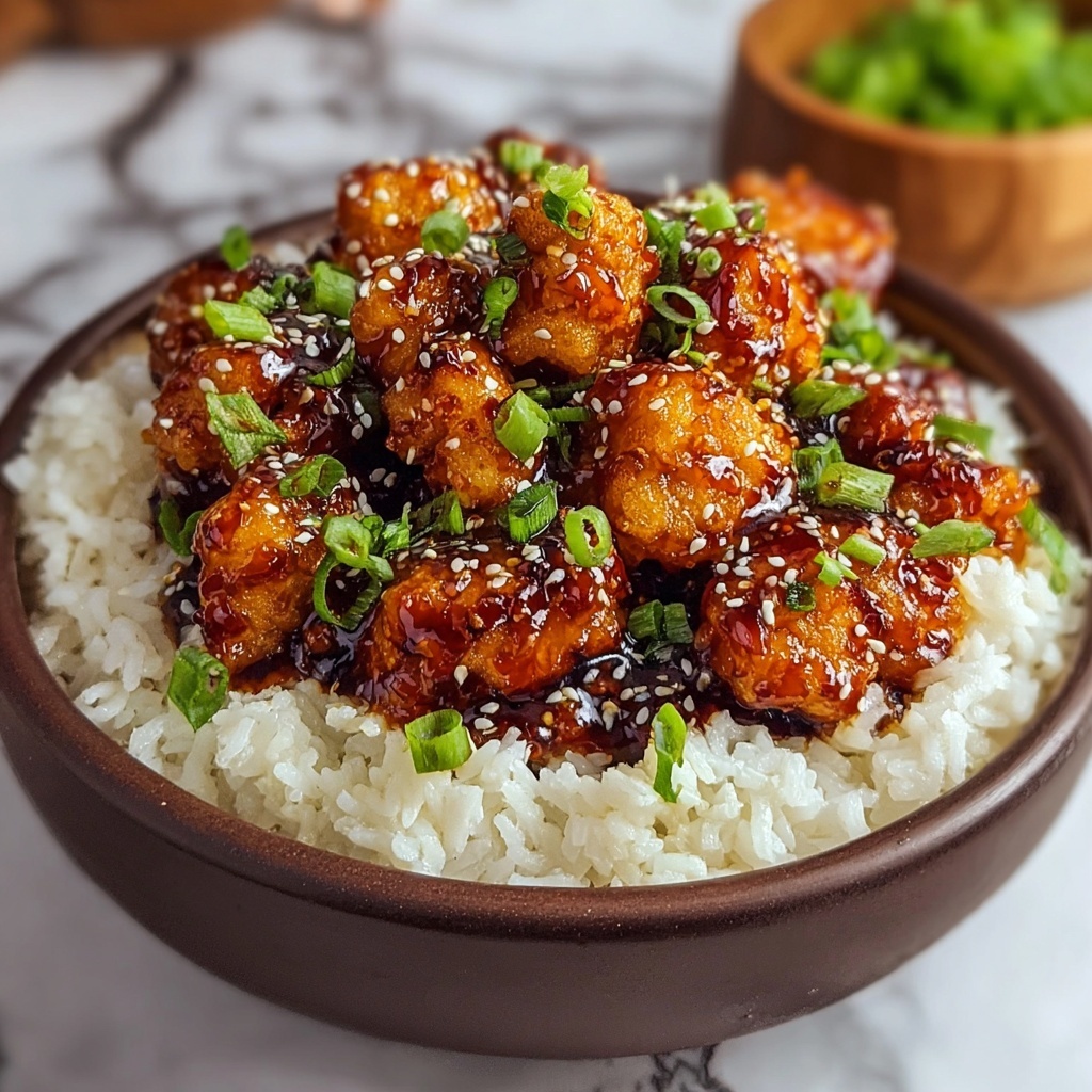 Sticky Asian Sesame Chicken with Crispy Coating and Sweet-Savory Sauce Recipe - Recipe Image