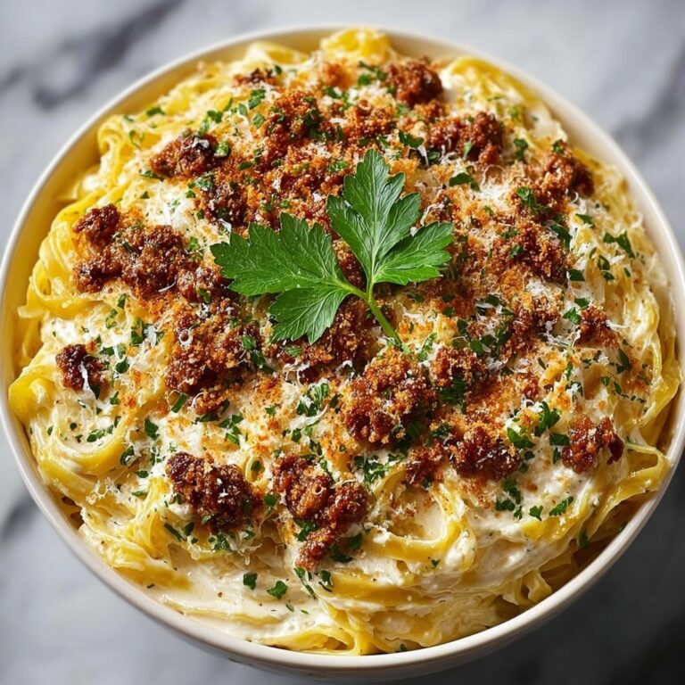 Garlic Butter Beef Linguine Recipe