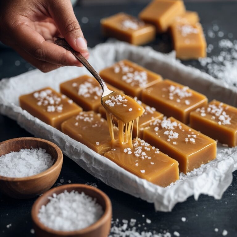 Easy Salted Caramels Recipe