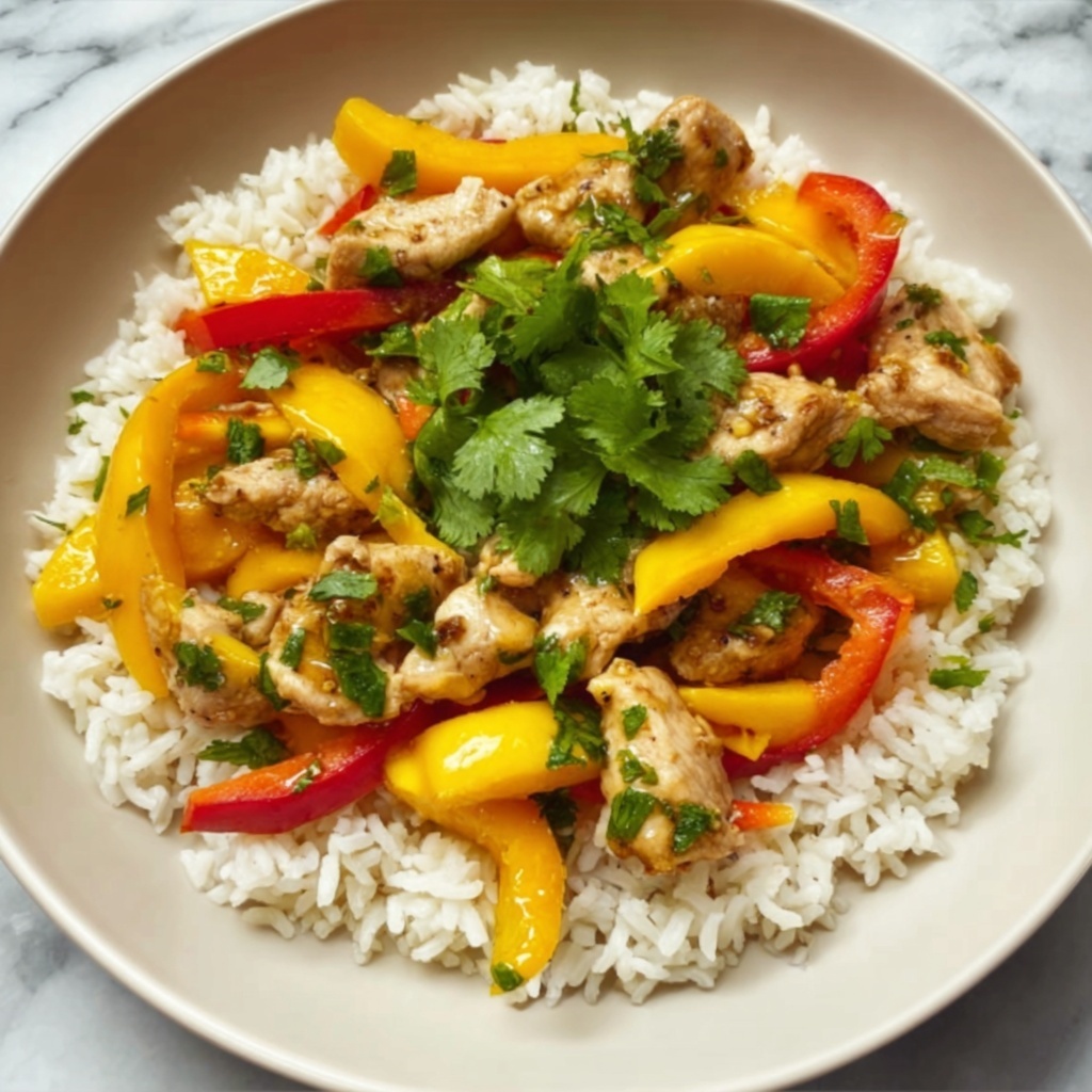 Mango Chicken and Rice: 5 Irresistible Flavorful Tips Recipe - Recipe Image