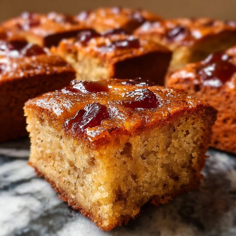 Pear Cardamom Blondies Recipe