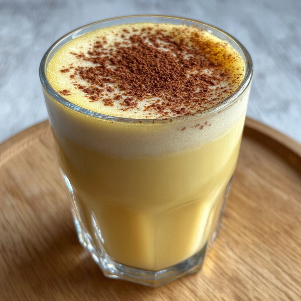 Christmas Eggnog with Nutmeg: 6 Steps to Holiday Bliss Recipe - Recipe Image