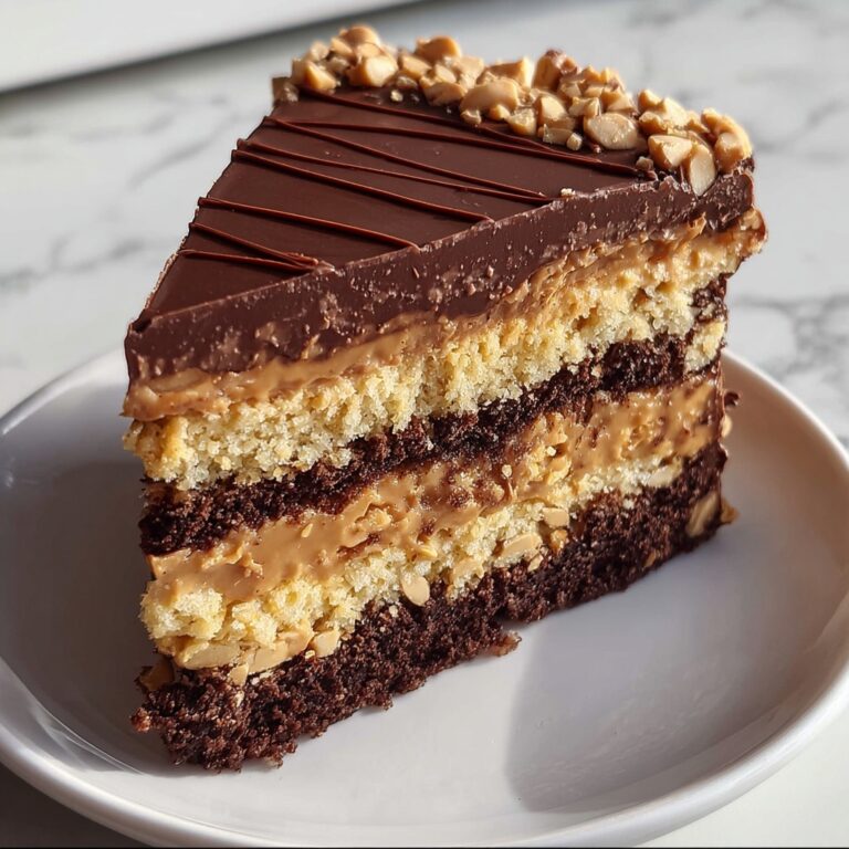 Peanut Butter Chocolate Cake (Vegan & Gluten-Free) Recipe