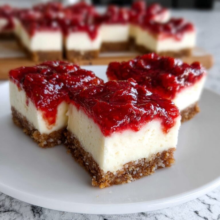 Vegan Strawberry Coconut Cheesecake Bars Recipe