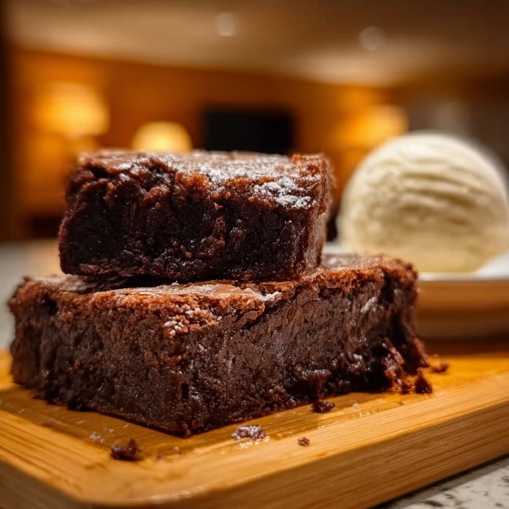Nutella Brownies Recipe - Recipe Image
