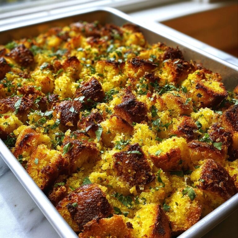 Comforting Cornbread Stuffing for Heartfelt Gatherings Recipe
