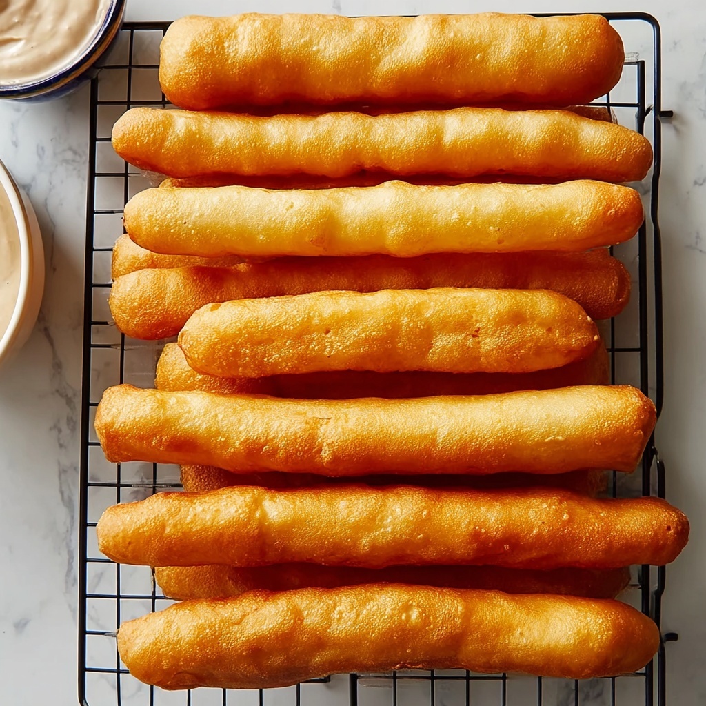 Crispy Youtiao Chinese Doughnut Sticks Made Easy at Home Recipe - Recipe Image