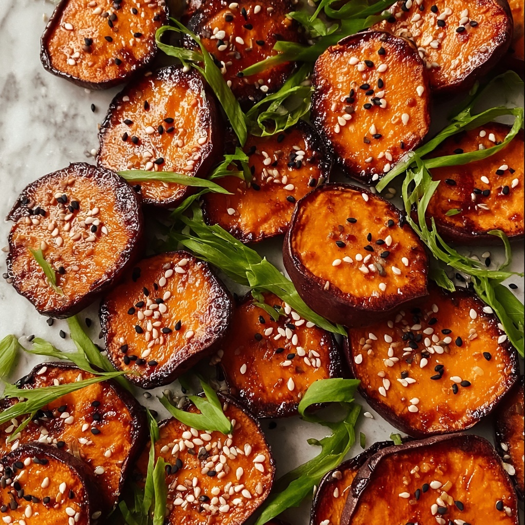 Gochujang Sweet Potatoes: A Spicy Twist on Comfort Food Recipe - Recipe Image