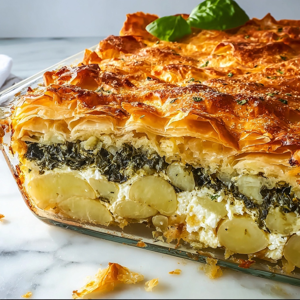 Irresistible Vegan Spanakopita Recipe - Recipe Image